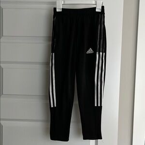 Adidas Black Sweatpants Joggers Kids Size XS (7-8Y)